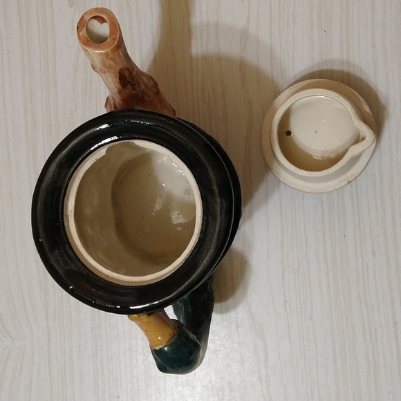 Vintage Toby Style Figural Teapot Colonial Head With Lid - Made In Japan - Picture 5 of 5